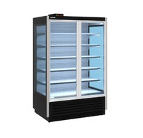 Горка холодильная SOLO D 1250 (LED с выпаривателем) ББ (без боковин)