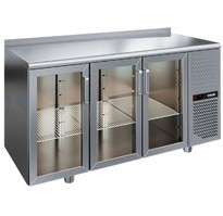 Среднетемературный холодильный стол со стеклянными дверьми TD3GN-G POLAIR