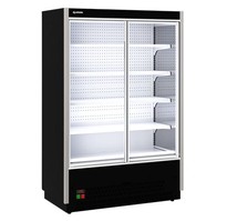 Горка холодильная ВПВ С (SOLO L7 DG 1500) R290 ББ(с выпаривателеватем, без боковин) ITALFROST