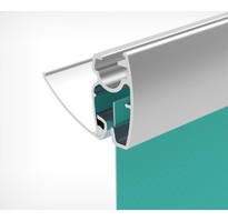 BANNERSNAPPER Профиль алюминиевый подвесной с зажимом для баннеров длина 600 мм