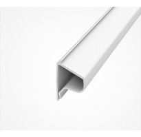 KOL-BACK Профиль задний на корзины из металлических прутьев длина 1000 мм, цвет белый