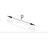 Нордика Пластина крепления базового адаптера (RAL 9016 гл.)