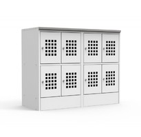 Шкаф для ручной клади Шкаф со столешницей ШМС 24-30 (970x1200x500)
